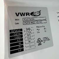 VWR HCUCFS-0404 Undercounter Laboratory Refrigerator. image 3